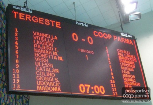 12 febbraio 2011 Serie C Coop a Trieste