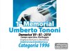 1° Memorial Umberto Tononi
