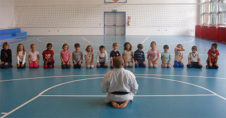 corsi di karate per bambini
